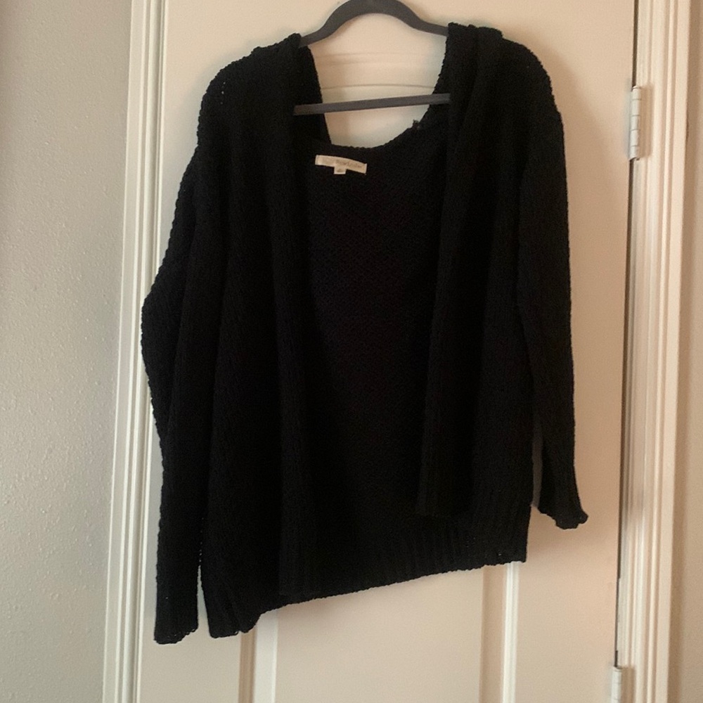 Black Rewind Cardigan